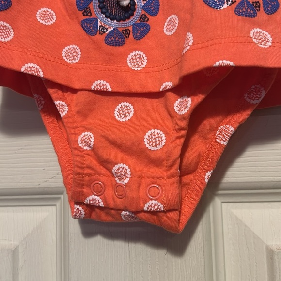 Carters Newborn Dress NWT Orange - Picture 3 of 5